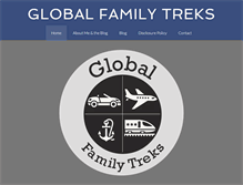 Tablet Screenshot of globalfamilytreks.com
